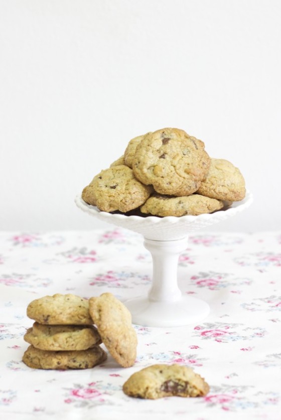 cookies with nuts and chocolate by petite homemade