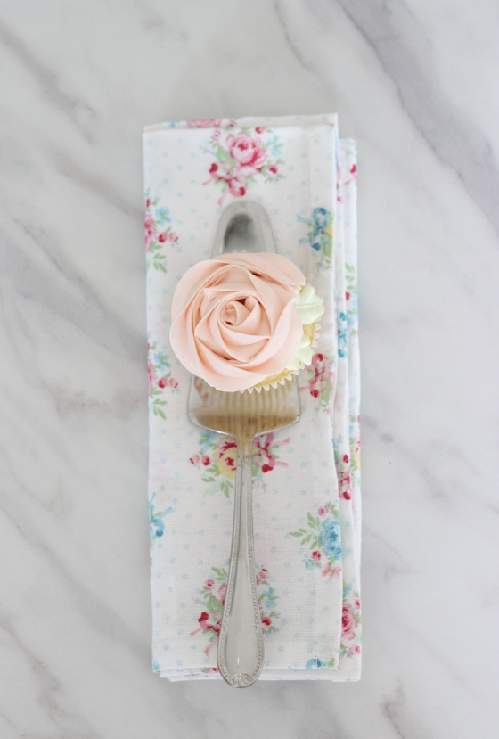 rose cupcake by petite homemade
